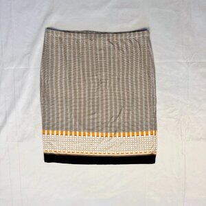 Max Studio Specialty Products Printed Pencil Skirt